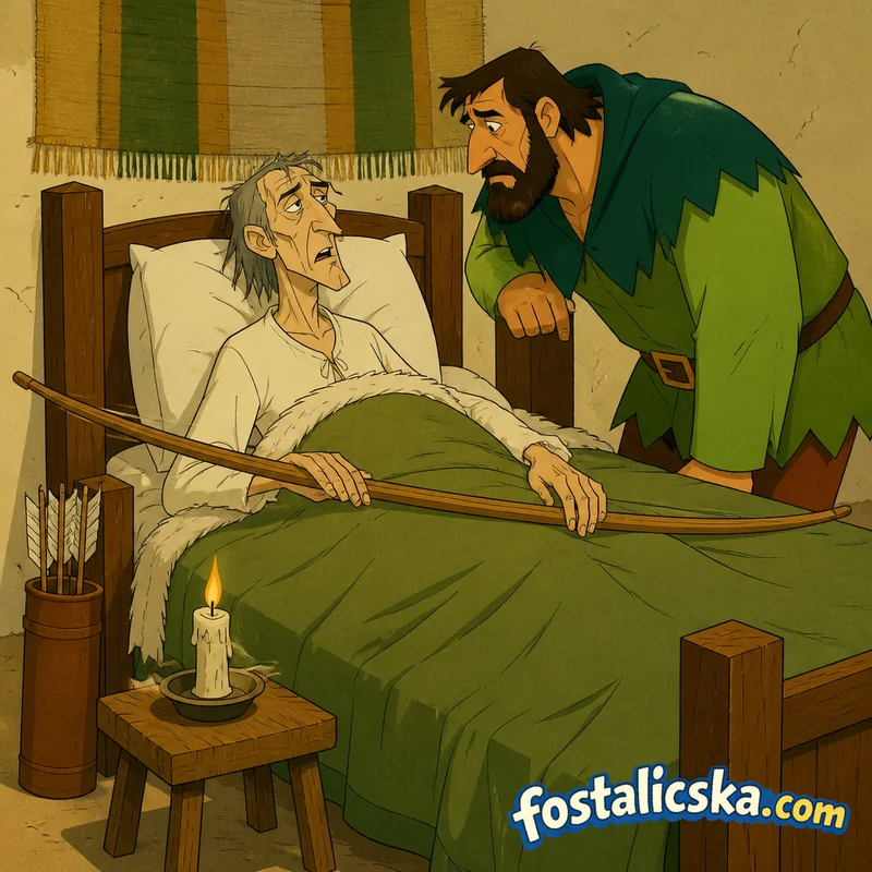 Illusztráció: Robin Hood utolsó kívánsága