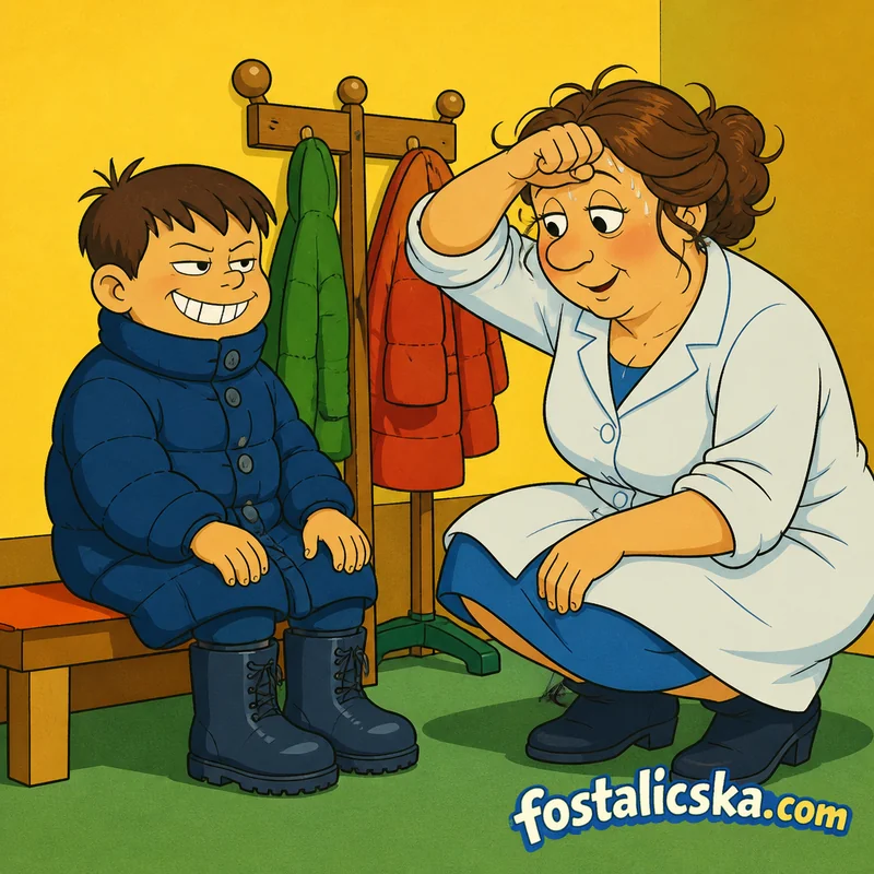 Illusztráció: Pistike és a csizma